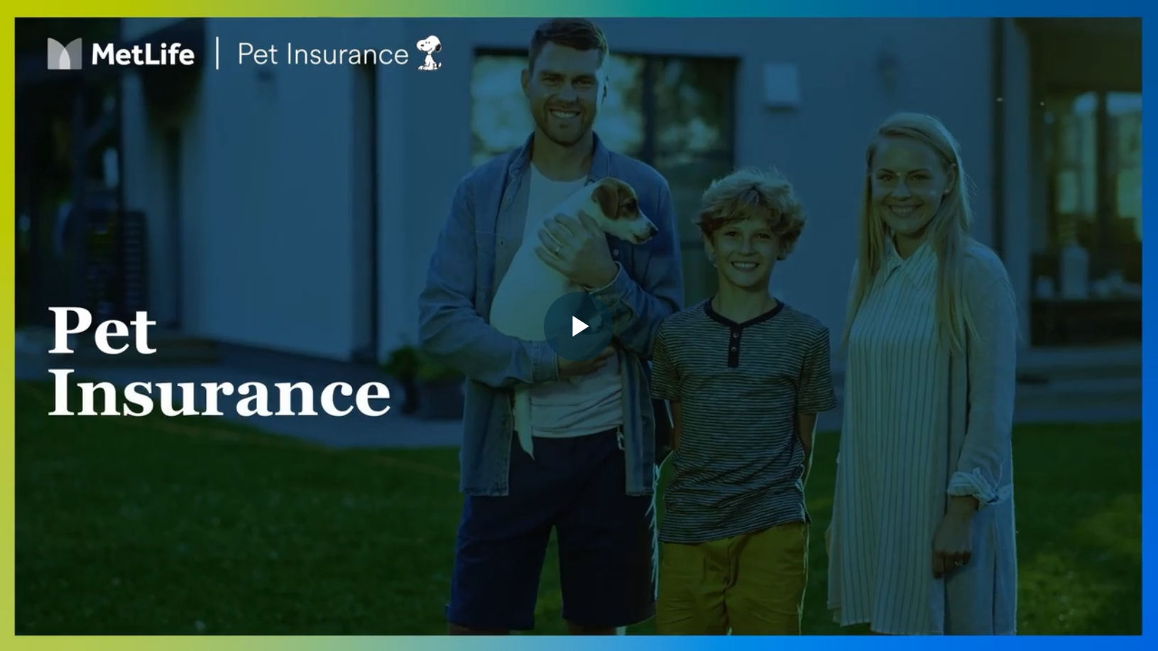 MetLife Pet Insurance Video